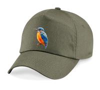 HiViz Kings Kingfisher Baseball Cap - Sunny Days Await! Printed (UK, Alpha, One Size, Olive)