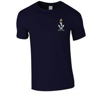 HiViz Kings Queen's Gurkha Signals Gurkhas Men's Tshirt British Army Insignia MOD ** 9 Colours Available ** (UK, Alpha, S, Regular, Regular, Navy)