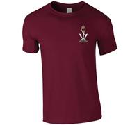 HiViz Kings Queen's Gurkha Signals Gurkhas Men's Tshirt British Army Insignia MOD ** 9 Colours Available ** (UK, Alpha, XXL, Regular, Regular, Maroon)