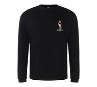 HiViz Kings Royal corps Of Signals British Army Embroidered Sweatshirt - Military Style Pullover Official Licensed (UK, Alpha, M, Regular, Regular, Black)