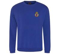 HiViz Kings Ulster William of Orange Battle of the Boyne Embroidered Sweatshirt (UK, Alpha, XXL, Regular, Regular, Blue)