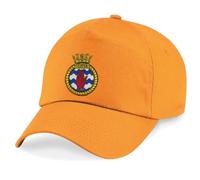 HiViz Kings Ulster William of Orange Embroidered Baseball Cap, Adjustable (UK, Alpha, One Size, Orange)