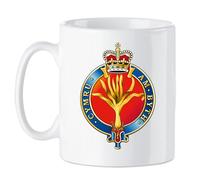 HiViz Kings Welsh Guards British Army Ceramic Printed Regimental Mug - - Military Gift11 Oz, Wrapped Design