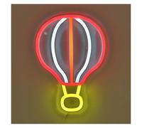 Hivvaor Neon Lights Decor Hot Air Balloon for neon Sign for Powered Dimmable Light