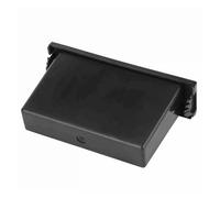 HIVZIVCCIK Armrest Storage Box Universal 1-DIN Radio Storage Box Car Stereo Inner Organizer Tray Dashboard Hidden Container Vehicle Interior Center Console Organizer Tray
