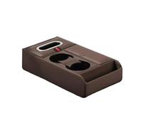 HIVZIVCCIK Armrest Storage Box Universal Auto Interior Organizer Multifunctional Car Armrest Heightening Pad Storage Box With Cup Holder Tissue Accessories Center Console Organizer Tray(1)