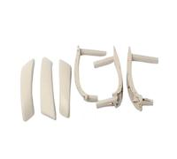 HIVZIVCCIK Interior Door Handle for Octavia 2007-2014 Door Handle Inside The Front Bracket Lifter Switch Box Button Interior Grab Handle(Beige)