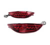 HIVZIVCCIK Rear Light Assembly FOR Hyundai FOR Accent FOR Brio FOR Solaris 2008-2015 Tail Reflector Brake Fog Lamp Turn Signal Car Rear Bumper Light Tail Light Cluster(3 Functions A)