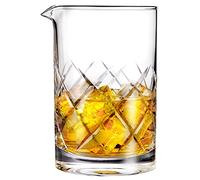 Hiware Professional 24 Oz Cocktail Mixing Glass, Thick Bottom Seamless Crystal Mixing Glass