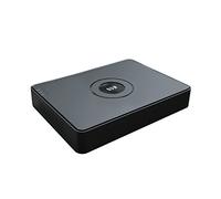 HiWatch by Hikvision NVR-108-A/8P 6TB PoE Plug and Play Mini 8ch NVR Network Video Recorder (6TB Seagate Skyhawk HDD Installed) - Black - 8 x PoE Ports