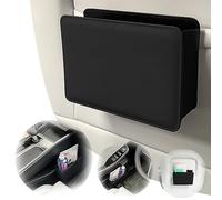 HiWODO Car Dustbin Small, Mini Car Trash Bin, Foldable Car Rubbish Bin, Dustbin for Car, Nappa Leather Car Waste Container, Multi-Purpose Car Boot Organiser, Car Accessories Interior, Car Organiser