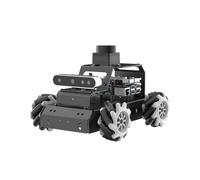 HIWONDER Raspberry Pi 5 Robot Car with 3D Depth Camera MentorPi M1 Mecanum-Wheel Chassis ROS2-HUMBLE Support SLAM Mapping Navigation and Autonomous Driving(with Raspberry Pi 5 8GB)