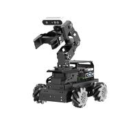 HIWONDER ROS2 Robot Car with ChatGPT Large AI Models, 6DOF Robotic Arm SLAM Mapping Navigation AI Vision Voice Control Scene Understanding ROS Education, LanderPi Advanced Kit Without RaspberryPi