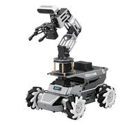 HIWONDER ROS2 Robot Car with OpenClaw Gemini ChatGPT Large AI Models 3D Vision SLAM Mapping 6DOF Robotic Arm Voice Control Programming Robot Car Kit, ROSOrin Pro Advanced Kit & Jetson Orin Nano 8G