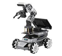 HIWONDER ROS2 Robot with OpenClaw Jetson Nano Gemini ChatGPT Large AI Models 3D Vision SLAM Mapping 6DOF Robotic Arm Voice Control Programming Robot Car Kit, ROSOrin Pro Ultimate Kit & Jetson Nano 4G