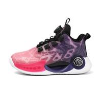 Hixingo 2024 Kids Basketball Shoes, Boys Basketball Trainers Girls Comfort Tennis Running Trainers Sneaker High Top Breathable Children's Sport Shoes Lightweight Non-Slip for Kids Unisex 34