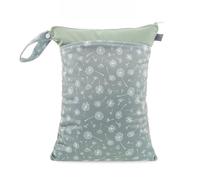 Hixingo 3/2/1 Packs Cute Patterns Wet Bag, Waterproof Wet Dry Bag, Reusable Washable Nappy Stuff Sack, Portable Children's Items Dry Sack with Zipper Pockets for Swimming, Beach (Dandelion,1pc)