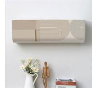 Hixingo Ac Cover Indoor, Beige Simple Style Hanging Air Conditioner Dust Cover Elastic Air Conditioner Cover Air Conditioning Unit Cover Indoor All Inclusive (86x23x30cm-1.5-2p,Simple Style)