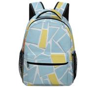 Hixingo Backpack for Kids Teenagers, Children's Backpacks, 3D Printing Rucksack School Bag for Girls Boys, Lightweight Casual Daypack Primary Book Bags (Fragment pattern 9,42x31x15cm)
