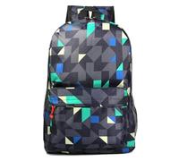 Hixingo Backpack for School Kids, Lightweight Backpack School Bags for Girls Boys and Secondary Large Capacity Rucksack for Children Primary School Bag (Diamond,47x31x18cm)