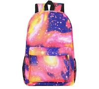 Hixingo Backpack for School Kids, Lightweight Backpack School Bags for Girls Boys and Secondary Large Capacity Rucksack for Children Primary School Bag (Nebula,47x31x18cm)