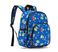 Hixingo Backpack for School Kids, Lightweight School Bags for Girls Boys and Secondary Large Capacity Rucksack for Children Primary School Bag (Robot,12.5 inch)