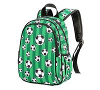 Hixingo Backpack for School Kids, Lightweight School Bags for Girls Boys and Secondary Large Capacity Rucksack for Children Primary School Bag (Football 3,12 inch)