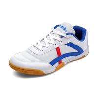 Hixingo Badminton Shoes, Men Womens Tennis Shoes Lightweight Mesh Trainers, 3.5-10.5 UK Cushioned Trainers for Volleyball, Table Tennis, Badminton