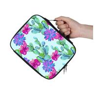 Hixingo Bible Cover Case with a Zip, Bible Covers with Handle for Women and Men Small Bible Cover Bag Carrying Book Case Perfect Gift for Book Lover Girls Mother (Succulent 3,28x22cm)