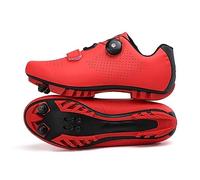 Hixingo Cycling Shoes Mens Womens MTB Bicycle Shoes Sneaker Road Bike Indooor Breathable Mountain Cleat Shoes Spin Shoestring with SPD and Delta Lock Compatible Shoe