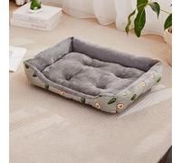 Hixingo Dog Bed for Medium Small Large Puppy Kitten Fluffy Anti AnXiety Cat Bed Dog Mat Fluffy Comfortable Washable Mat for Car Living Room Bedroom Balcony (Avocado,XXL)