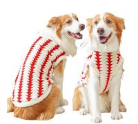 Hixingo Dog Pajamas for Large Medium Small, Dog Fleece Jumper Puppy Fleece Jacket Soft Warm Lightweight Winter Coat with D-Ring for Pets Male or Female (504 Red,6XL)