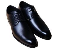 Hixingo Dress Shoes for Men Black Size 7.5-11.5, Mens Oxford Formal Dress Shoes Business Classic Breathable Loafers Driving Sneakers Comfort Leather Fashion Walking for All Day Wear (Black,11)