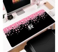 Hixingo Japanese Cherry Blossom Large Mouse Mat, Gaming Mouse Pad, Mouse Pad, Mousepad with Stitched Edges, Non-Slip Rubber Base Mouse Pads for Office & Home (1000x500x3mm,Sakura 9)
