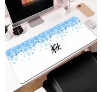 Hixingo Japanese Cherry Blossom Large Mouse Mat, Gaming Mouse Pad, Mouse Pad, Mousepad with Stitched Edges, Non-Slip Rubber Base Mouse Pads for Office & Home (900x400x3mm,Sakura 10)