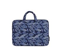 Hixingo Laptop Sleeve Case 12-15 inch, Waterproof Durable Laptop Bag Cover with Handle for Men and Women, Easy To Clean, Protective Cover (14 inch, Leaves)