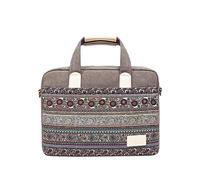 Hixingo Laptop Sleeve Case 13 14 15 inch, Waterproof Durable Laptop Computer Bag Cover with Handle Exotic Bohemia for Men and Women Easy To Clean for Laptops Protective Cover (15 inch,Khaki)