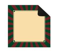 HIxingo Mahjong Mat for Table 31.5"x31.5"Mahjong Table Mat Anti Slip Noise Reduction Rubber Gaming Pad Portable for Board Games, Tile Games and Cards | Solid Color (Yellow-Green 6170,1)