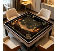 Hixingo Mahjong Mat with Rules for Square Table (Butterfly 85A1,31.5”x31.5”)