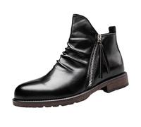 Hixingo Mens Dress Shoes Size 7-11.5 UK, Formal Shoes for Men Without Lace Classic Casual Slip On Loafers Comfort Breathable for Suit, Wedding, Business, Driving (10.5,3026 Black)