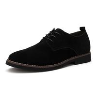 Hixingo Mens Dress Shoes Size 7-11.5 UK, Formal Shoes for Men Without Lace Classic Casual Slip On Loafers Comfort Breathable for Suit, Wedding, Business, Driving (9.5,8801 Black)