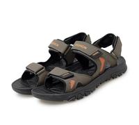 Hixingo Men's Sandals Size 7.5-12 UK Non-Slip Wide Fit Sandals for Men Summer Beach Slippers Lightweight Adjustable Strap for Walking Pool Holiday Beach (Khaki,11.5)