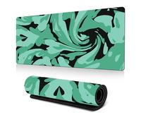 Hixingo Multicolor Swirl Large Mouse Mat, Gaming Mouse Pad, 3D Mouse Pad, Mousepad with Stitched Edges, Non-Slip Rubber Base Mouse Pads for Office & Home (700 * 300 * 3mm,Vortex 2)