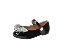 Hixingo Princess Shoes for Girls Size 9-13.5, Princess Dress Up Shoes Girls Shiny Mary Jane Heels for 2-10 Years Toddlers Kids, Banquets, Birthday Parties,Cosplay Fancy (318-39 Black,13)