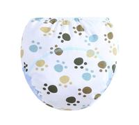 Hixingo Toddler Potty Training Pants Girls Boys, Reusable Toilet Training Pants for 1-6 Years, Absorbent Cute Print Reusable Underwear Children, Underwear Washable (Blue-Brown,100cm-2 pcs)