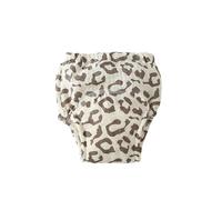 Hixingo Toddler Potty Training Pants Girls Boys, Reusable Toilet Training Pants for 1-6 Years Children Underwear Children 1 Pack Soft Absorbent Underwear Washable (Leopard Print,XL: 110)