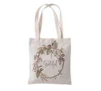 Hixingo Tote Bag Canvas for Women Men, Summer Packable Ladies Beach Bags Large Lightweight Tote Holiday Beachbag for Swim, Pool, Gym, Shopping, Travel (Pumpkin 23,37 * 33cm)