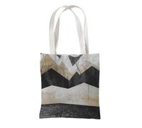 Hixingo Tote Bag Canvas for Women Men, Summer Packable Ladies Beach Bags Large Lightweight Tote Holiday Beachbag for Swim, Pool, Gym, Shopping, Travel (37 * 33cm,Black gold 7)