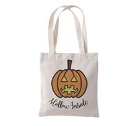 Hixingo Tote Bag Canvas for Women Men, Summer Packable Ladies Beach Bags Large Lightweight Tote Holiday Beachbag for Swim, Pool, Gym, Shopping, Travel (37 * 33cm,Pumpkin 68)