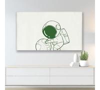 Hixingo TV Dust Cover, 32-85" TV Screen Cover Stretch Television Cover All-Inclusive Universal Elastic TV Screen Protection Cover Line Painting TV Protection Cover (76-85 inches,Astronaut)